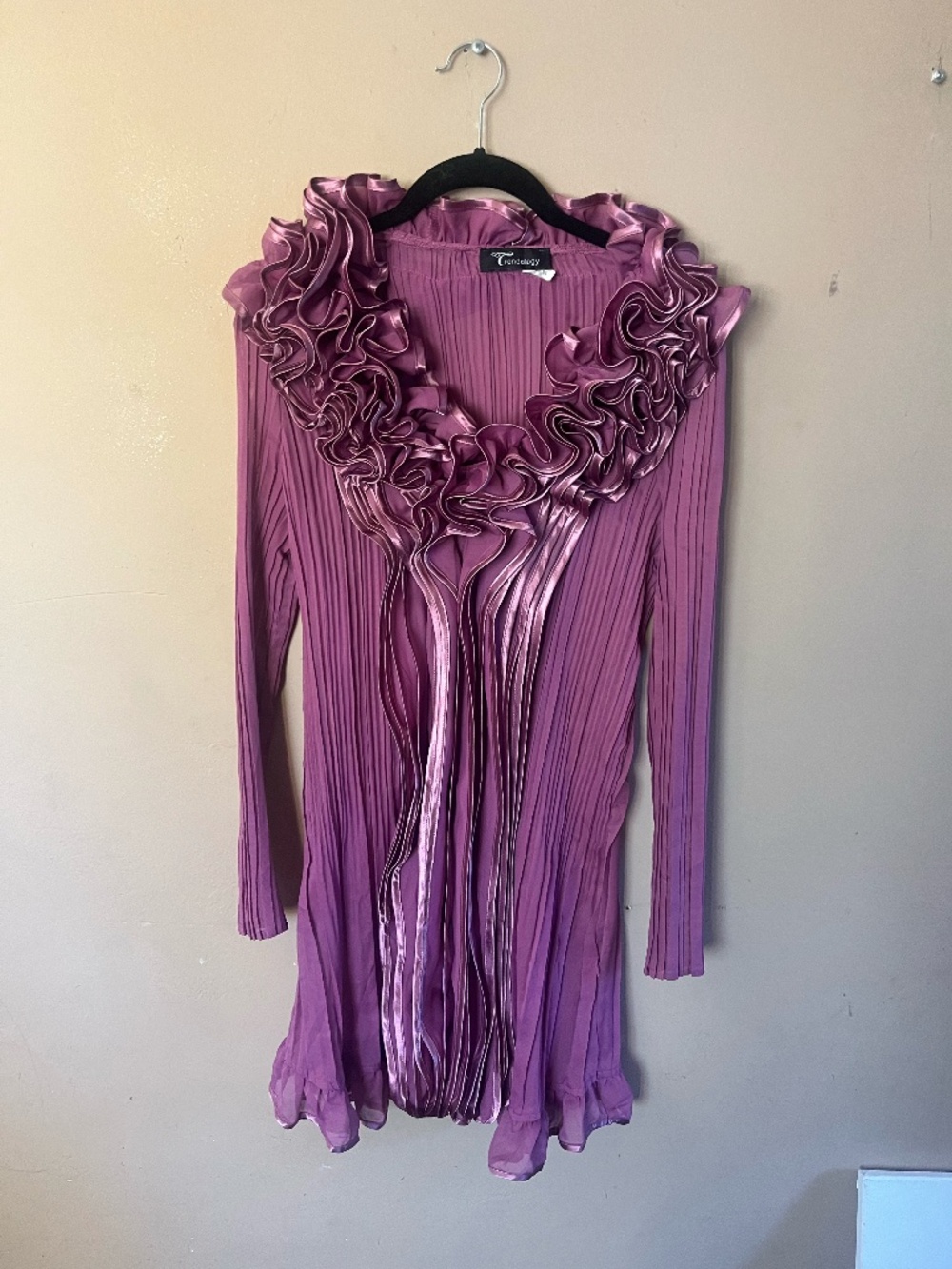 Purple dress